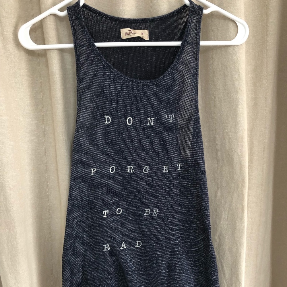 Hollister tank top (knitted)